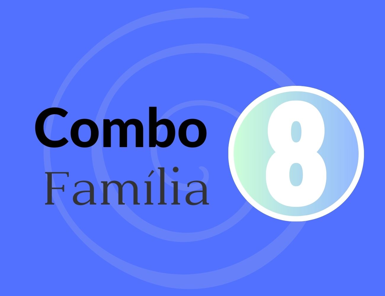 Combo  Família 8 - Sessão semanal de terapias integrativas à distância.