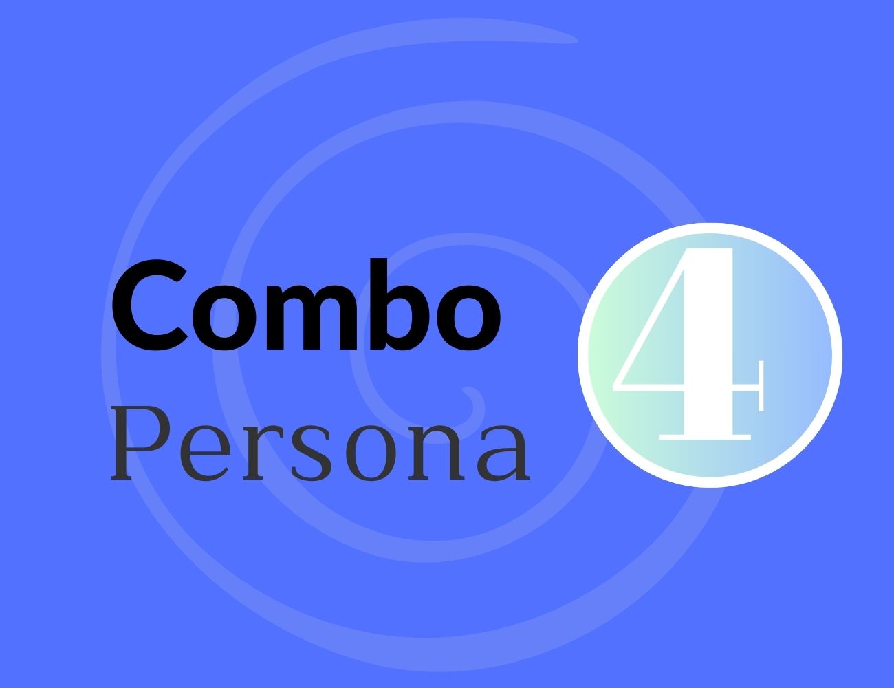 Persona 4 - Sessão semanal de terapias integrativas à distância.