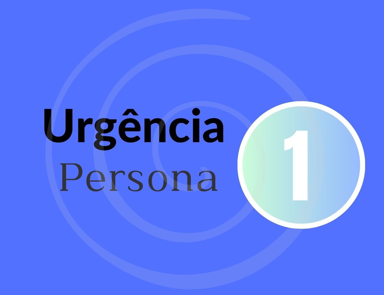 Persona 1 - Sessão urgênte de  terapias integrativas  à distância. 