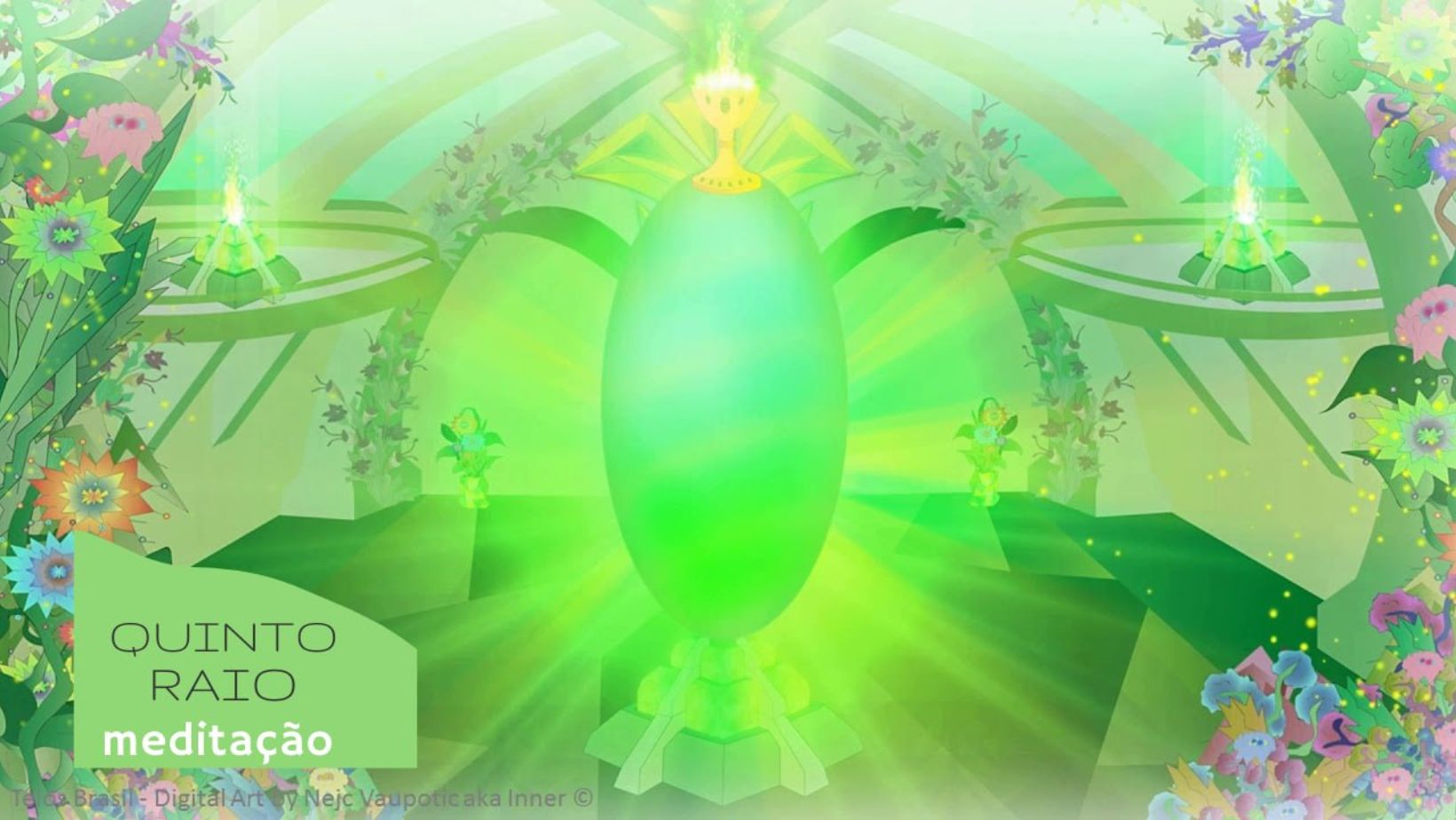 Meditação: Quinto Raio - Jornada ao Templo de Jade, o Templo da Cura em Telos